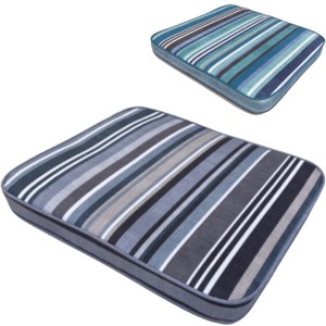 Sandbanks Striped Carver Chair Cushion