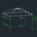 Rio Gazebo - Mocha