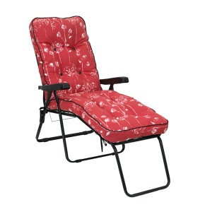 Renaissance Rouge Padded Sun Lounger