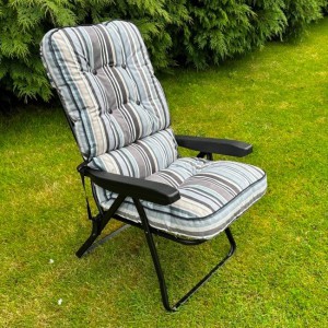 Sandbanks Grey Deluxe Recliner