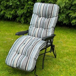 Sandbanks Grey Deluxe Relaxer Chair