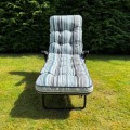 Sandbanks Grey Deluxe Sunbed