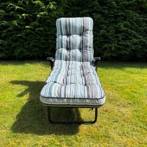 Sandbanks Grey Deluxe Sunbed