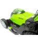 Greenworks 40V 41cm Cordless Lawnmower + Batteries + Charger