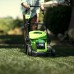 Greenworks 40V 41cm Cordless Lawnmower + Batteries + Charger