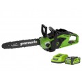 Greenworks 40V 35cm DigiPro Cordless Chainsaw + Battery & Charger