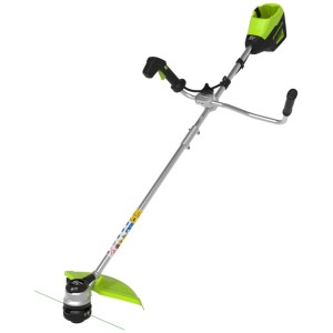 Greenworks 60V 40cm Bike Handle Cordless Brushcutter (Tool Only)