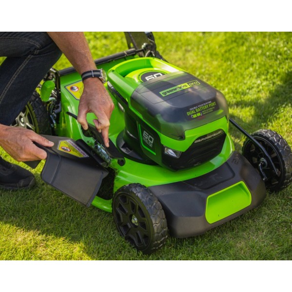 Lowes greenworks 60v lawn mower top