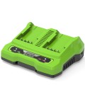 Greenworks 24V 2Ah Dual Slot Battery Charger