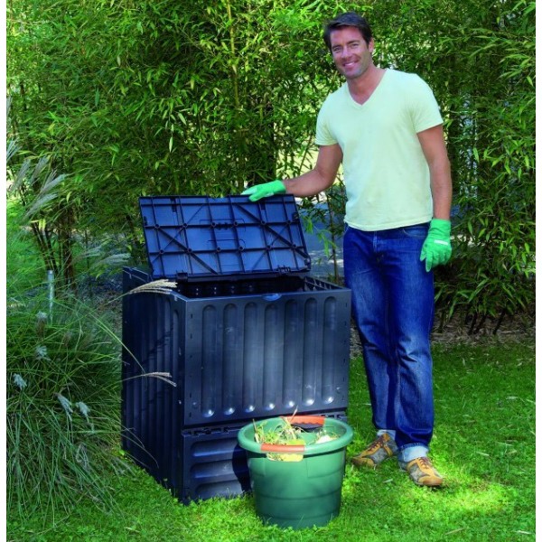 Eco-King Composter - Black