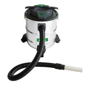 1200W 15 Litre Stainless Steel Ash Vacuum with Wheels incl. Hepa Filter