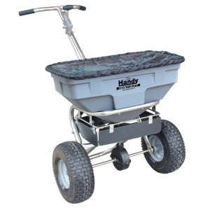 57kg Stainless Steel Heavy Duty Easy Build Salt Spreader
