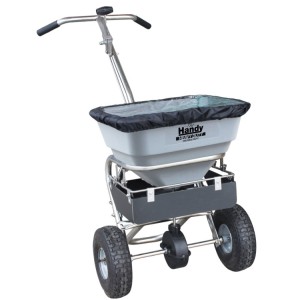 32kg Stainless Steel Heavy Duty Easy Build Salt Spreader
