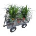 400kg Garden Trolley With Liner & Tool Tray