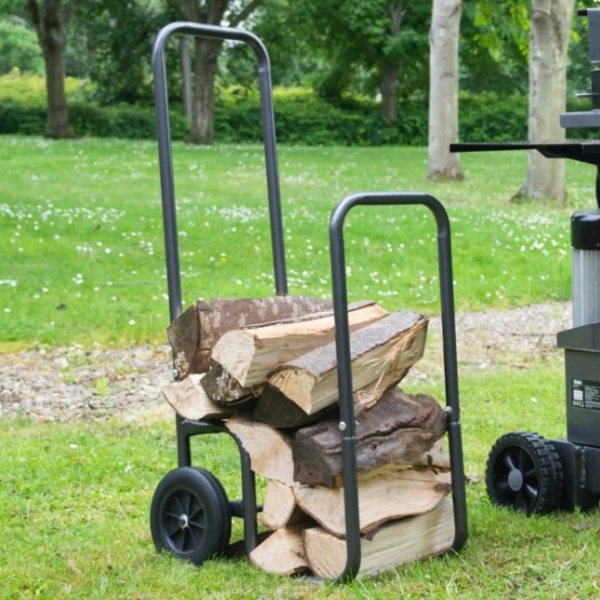Log Cart With Cover