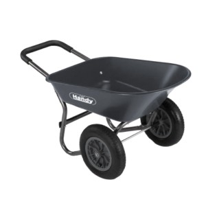 78 Litre Polypropylene Wheelbarrow with Twin Wheels