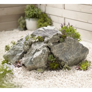 Forest Green Rockery Stone: 80 Pieces