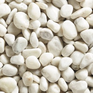 Pearl White Cobbles - Bulk Bag