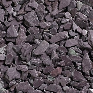 Plum Slate Chippings 40mm - Bulk Bag