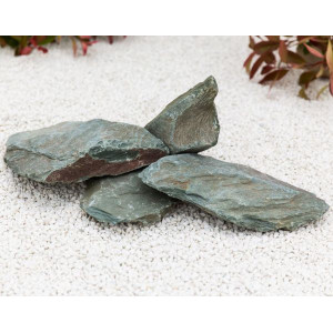 Rustic Sage Rockery Stone: 80 Pieces