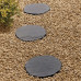 Natural Round Charcoal Stepping Stones - Pack of 78