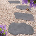 Natural Random Charcoal Stepping Stones - Pack of 56