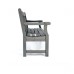 Darwin Bench - 3 Seater Dark Grey