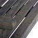 Darwin Dark Grey 2 Seater Garden Bench