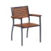 Dorset 75cm Square Patio Dining Set with Armchairs