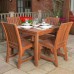 Devon Square Dining Set - 4 Seater