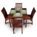 Devon 4 Seat Square Patio Dining Set
