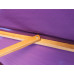 2.5m Wood Pulley Parasol - Purple