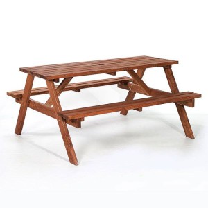 Chester A-Frame Picnic Table - Brown