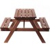 Chester A-Frame Picnic Table - Brown