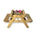 Children's Sandpit And Picnic Table