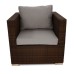 Denby 4 Seat Rattan Patio Sofa Set