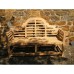 Lutyens Teak 3 Seater Bench (Fully Assembled)