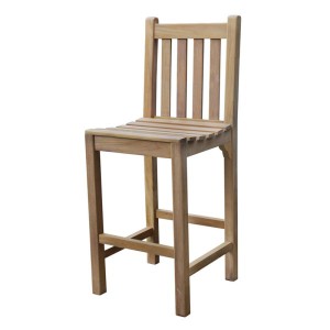 Warwick High Bar Chair - Teak