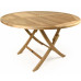 Willoughby Round Folding Table - Teak