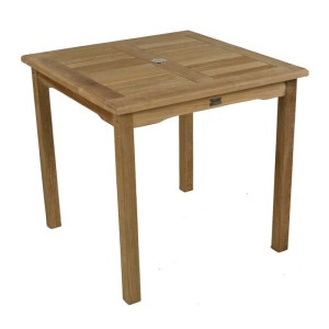 Bistro Square Table - Teak