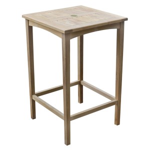 Warwick Teak 110cm Square High Bar Table