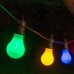 20 Multi Coloured Pro LED Festoon Lights - Connectable