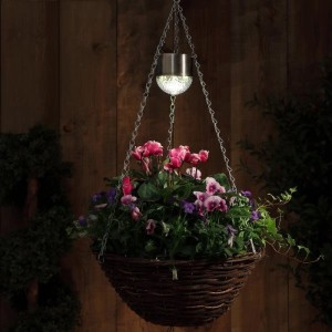 Solar Hanging Basket Lights (Set of 2)