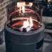 Enders Nova LED Living Flame Heater - Grey