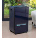Azure Blue Flame Indoor Cabinet Heater