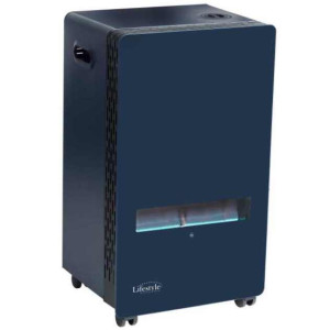 Azure Blue Flame Indoor Cabinet Heater
