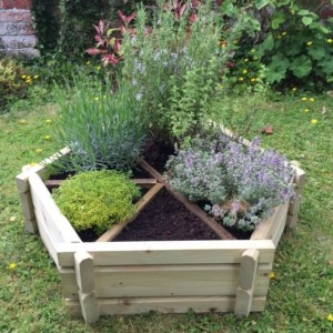 Herb Wheel Planter