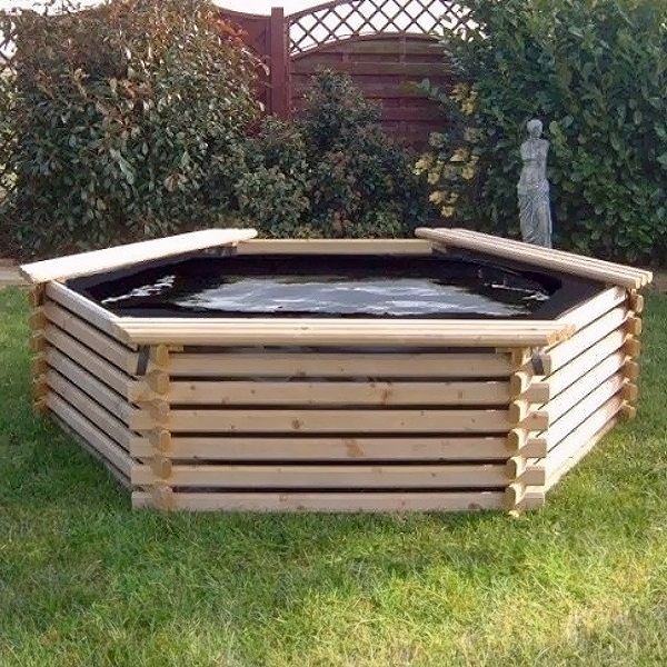 300 Gallon Raised Pond