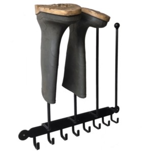 Wall Fixing 2 Pair Boot Rack