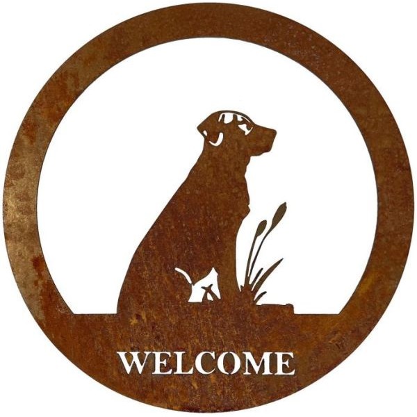 Labrador Welcome Wall Art